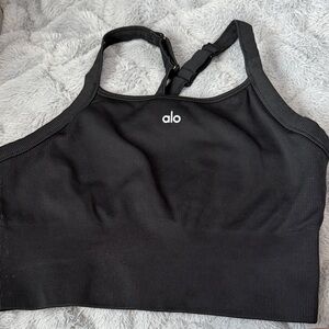 ALO Yoga Classic Black Sports Bra